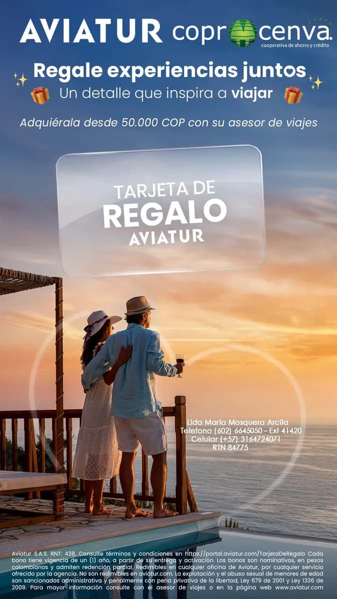 Aviatur Hasta 15% de descuento, foto 1